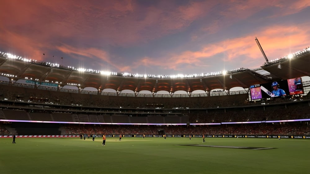 Perth Stadium Pitch Report Today Match