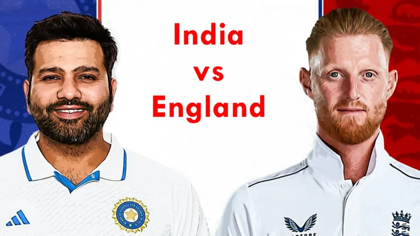 India vs England Test Series 2024