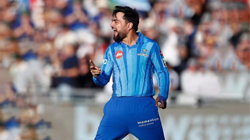 MI Cape Town Captain Rashid Khan