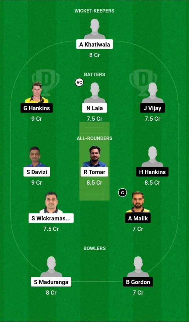 PCC vs HOR Dream11 Prediction Team