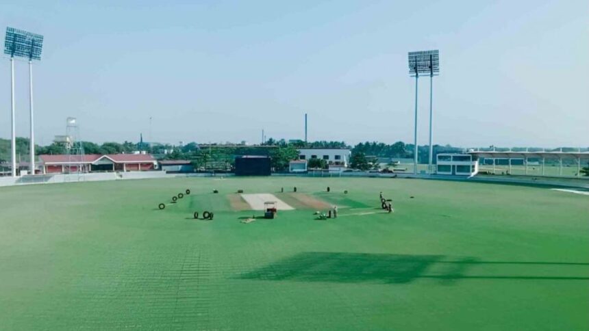 CAP Siechem Ground, Puducherry Pitch Report