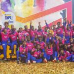 Tiruppur Tamizhans with their maiden TNPL Title